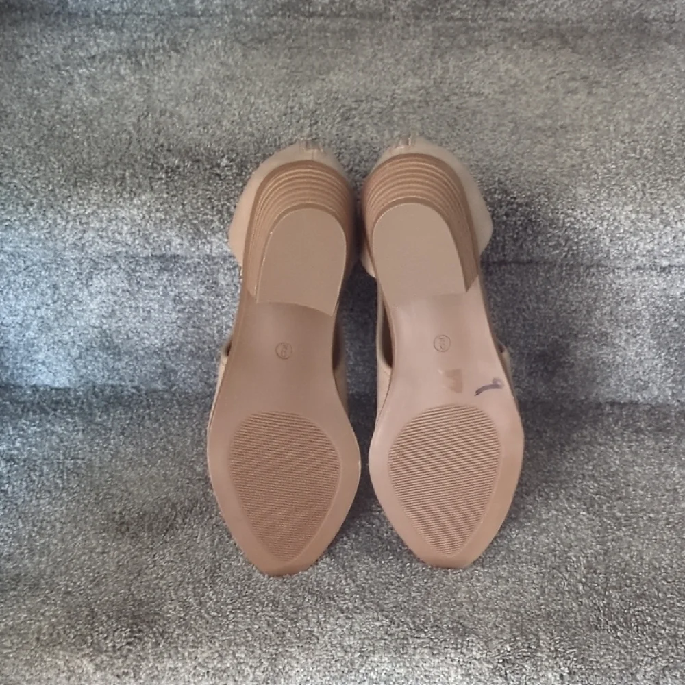 Lane Bryant Taupe Ankle Booties